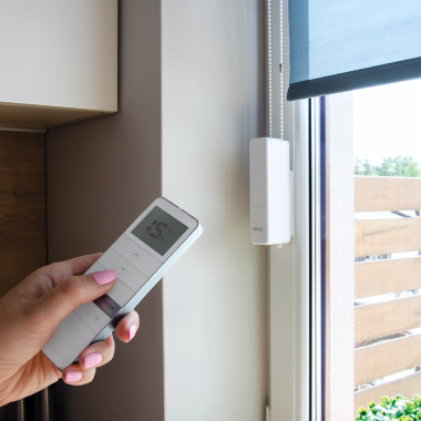 Жалюзи с электроприводом