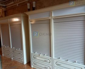 Рольставни для шкафа