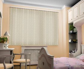 Установка вертикальны жалюзи на пластиковые окна