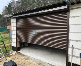 Рольставни для гаража с защитной функцией