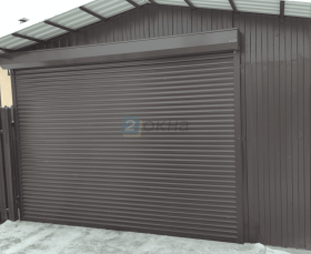Гаражные рольставни на въездных воротах