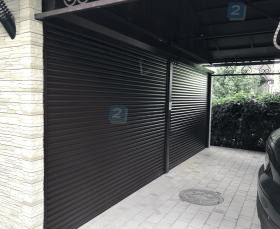 Гаражные рольставни на въездной проём