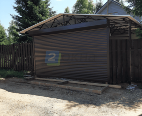 Современные рольставни для гаража