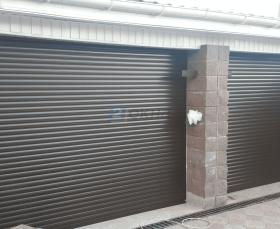 Рольставни для гаража с электроприводом