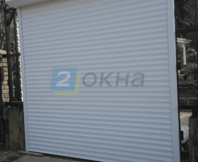 Гаражные рольставни из алюминия