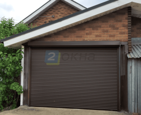 Гаражные рольставни в открытом положении