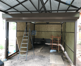 Рольставни для гаража в закрытом проёме