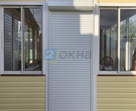 Рольставни на дверь