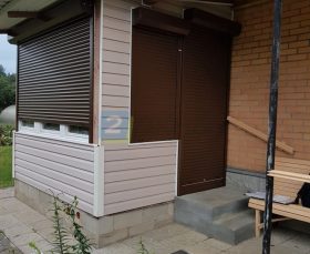 Рольставни на дверь