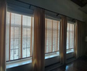 Деревянные жалюзи
