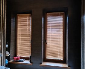 Деревянные жалюзи
